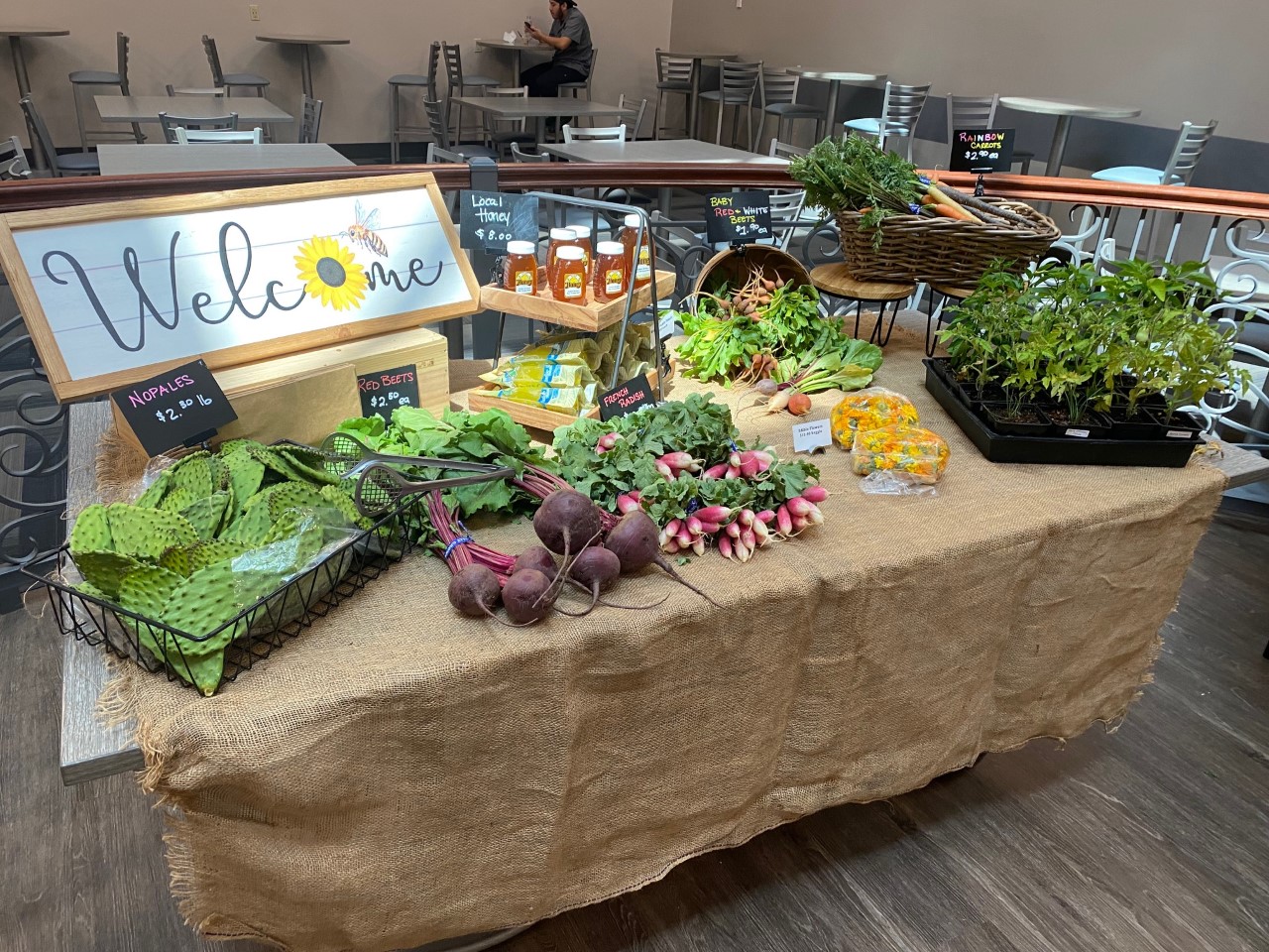 fresh produce stand